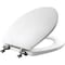 Mayfair Mayfair by Bemis Benton Slow Close Round White Enameled Wood Toilet Seat 26NISL-000 - alternate 1